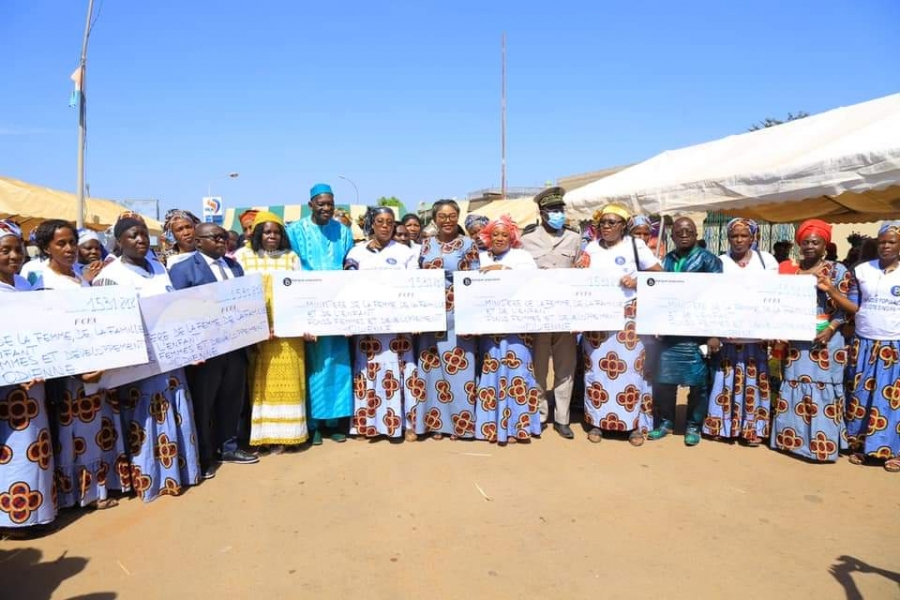 Côte d’Ivoire : Installation de la fédération des associations féminines d’Odienné