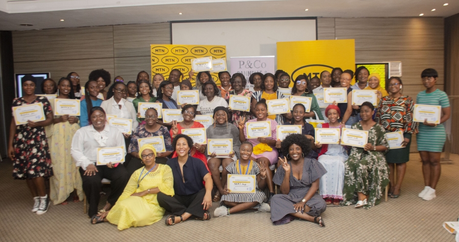 Côte d’Ivoire : La Fondation MTN forme 50 femmes en 48 heures pour booster leurs business en ligne