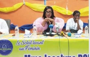 Côte d’Ivoire: Jocelyne Douarou se lance dans la course  à la présidentielle 2025