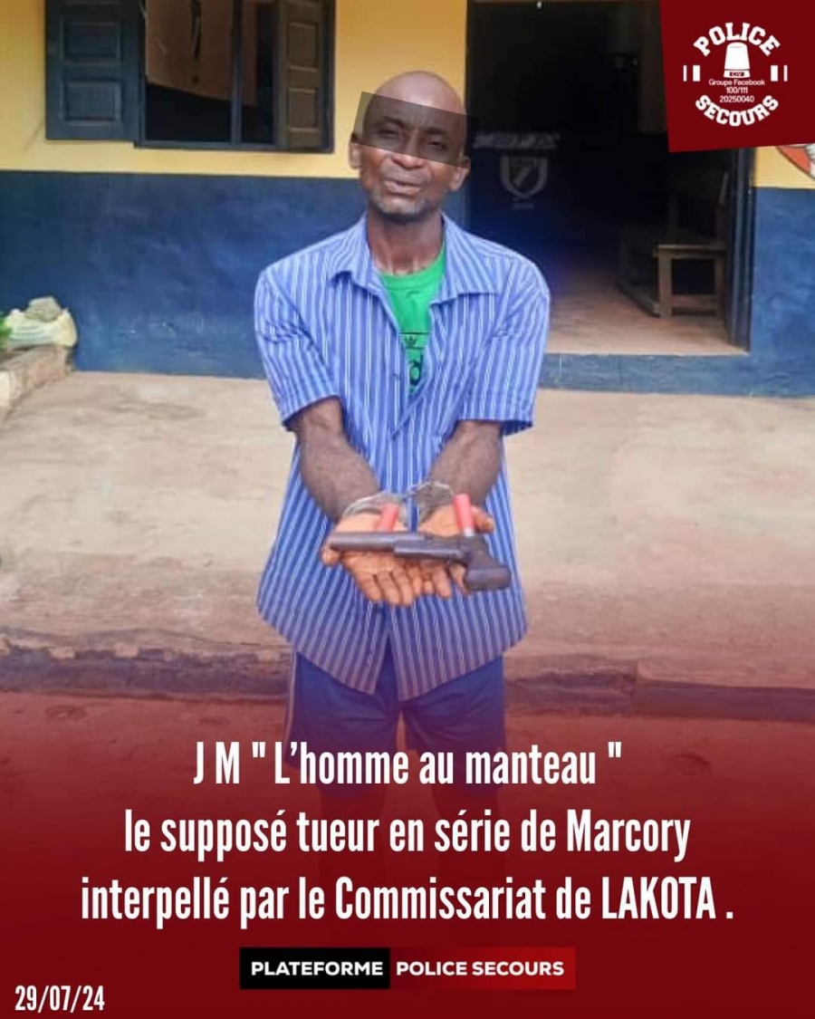 Côte d’Ivoire/Criminalité : un présumé tueur en série arrêté à Lakota