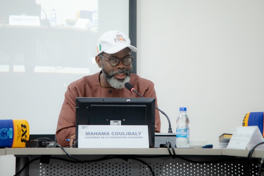 Congrès 2023 de FIBA Afrique :  Mahama Coulibaly à Maputo