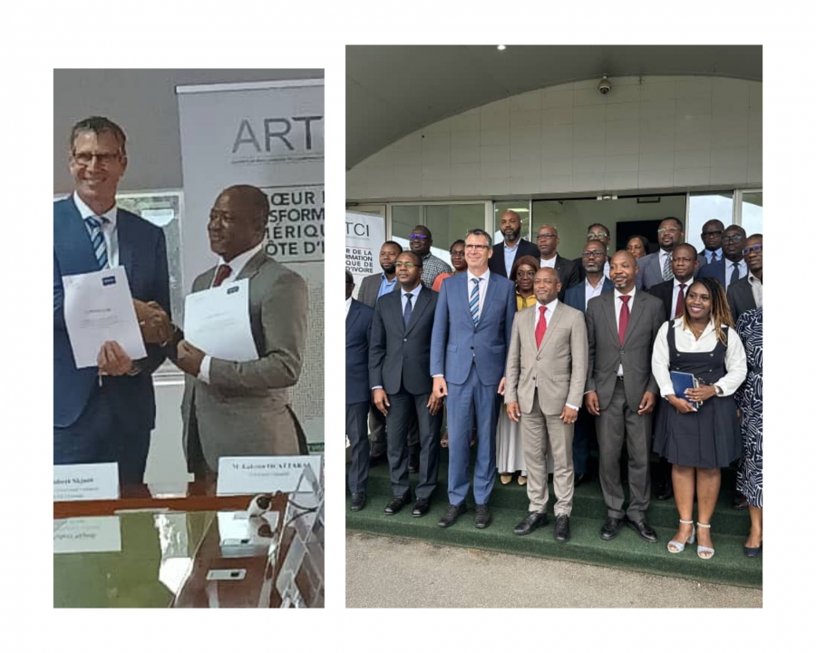 Côte d’Ivoire: l’ARTCI signe une convention avec un opérateur de centre de données pour l’hébergement du point d’échange Internet