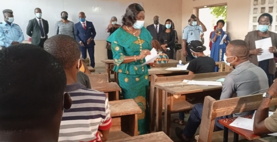 Mariatou Koné lance le 2ème tour des écrits du concours du CAFOP pour combler un déficit de 2000 enseignants