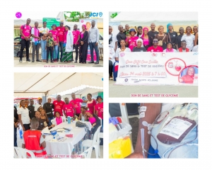 Côte d&#039;Ivoire : la JCI Émeraude. organise une opération don de sang à Abidjan