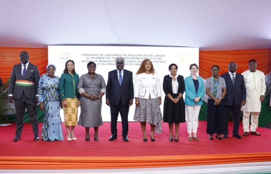 Côte d’Ivoire: le gouvernement lance le registre social unique, les transferts monétaires et la “Popote Familiale” pour soulager les ménages vulnérables