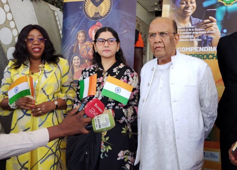 Côte d&#039;Ivoire : Dre Harbeen Arora Rai, fondatrice du G100, annonce des projets pour les femmes