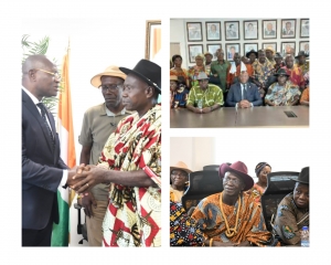 Côte d&#039;Ivoire : les populations d&#039;Akradio reconnaissantes au président Alassane Ouattara