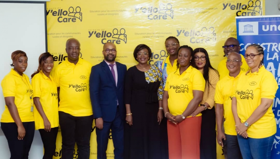 MTN CI lance 30 Jours d’Actions Citoyennes pour la 18ième édition de son programme bénévole « 21 Days of Y'ello Care »