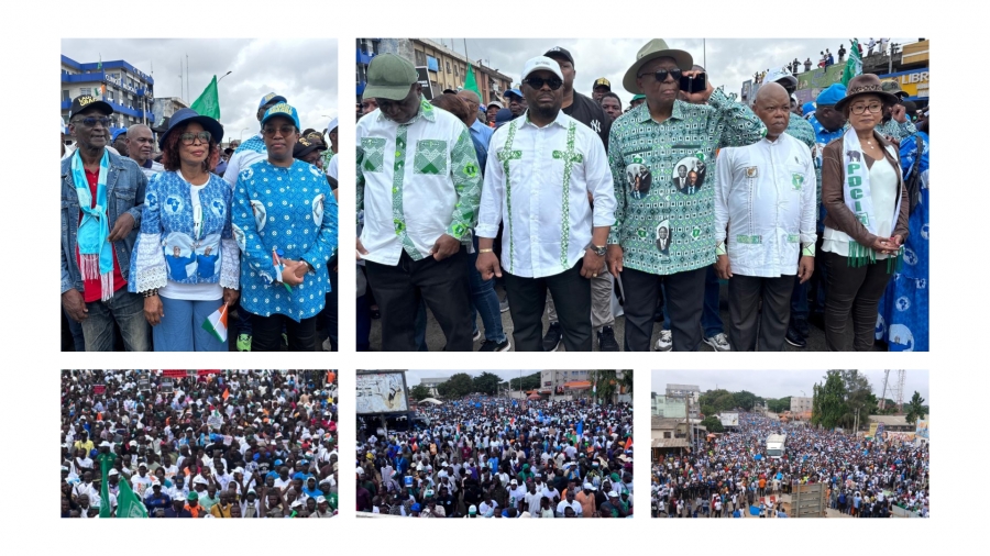 Côte d&#039;Ivoire-Marche PPA-CI/PDCI-RDA: une forte mobilisation pour la marche du front commun PPA-CI PDCI à Yopougon